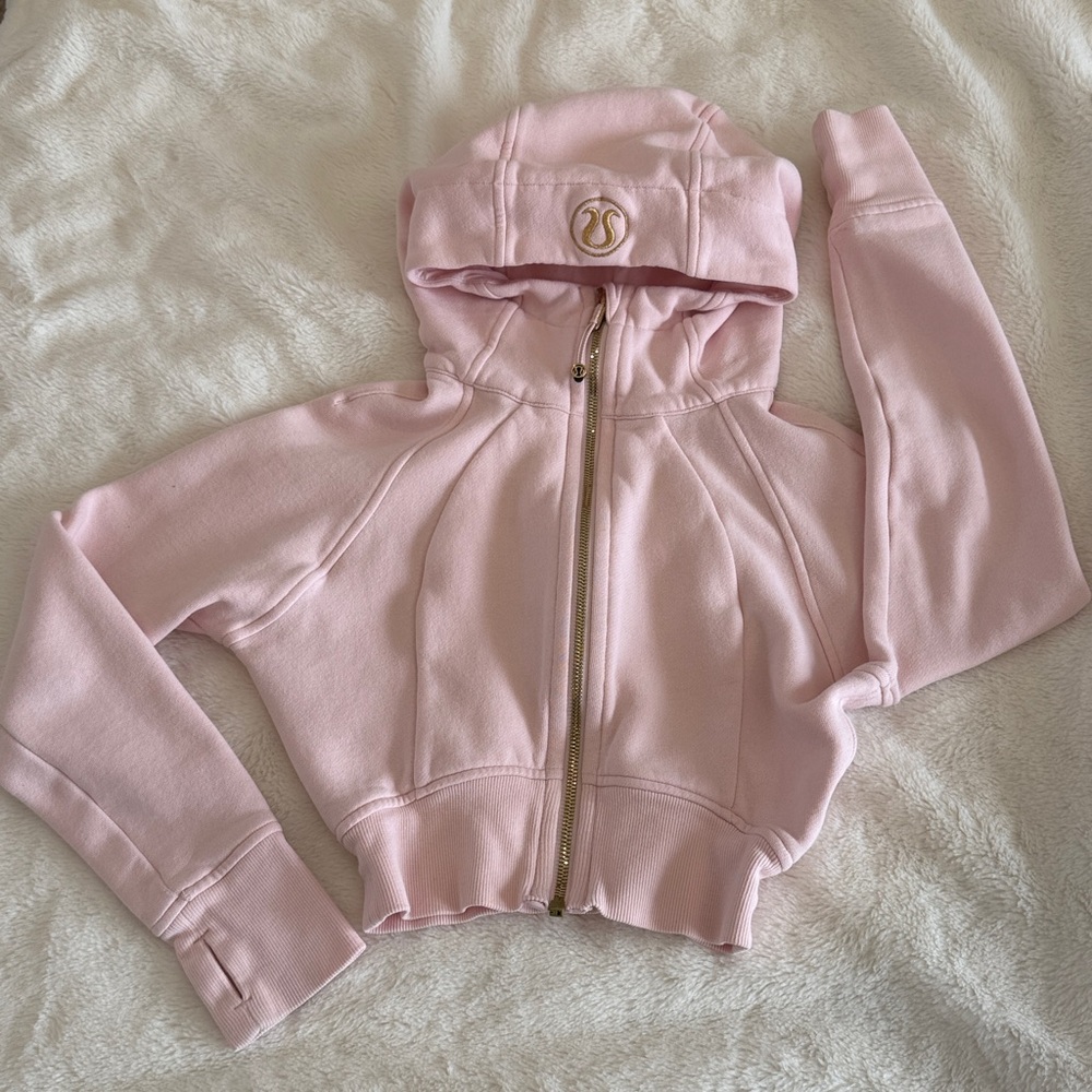 Lululemon CROPPED Scuba Full-Zip Hoodie